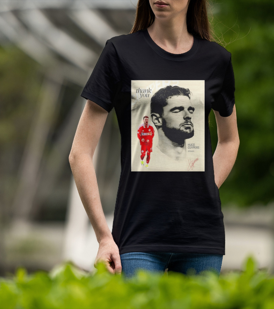 Hugo Cuypers Striker Thank You Chicago Fire FC T-Shirt