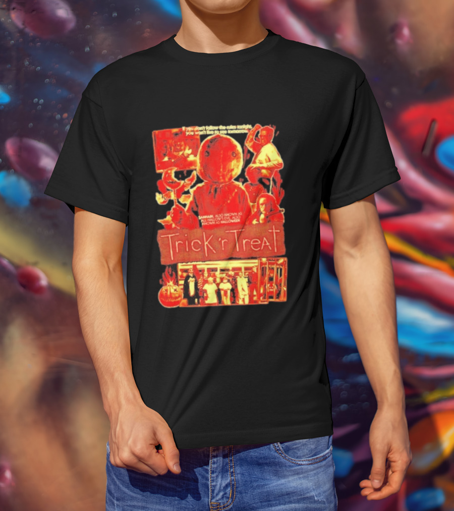 Trick 'r Treat Samhain Halloween Iconic Horror T-Shirt