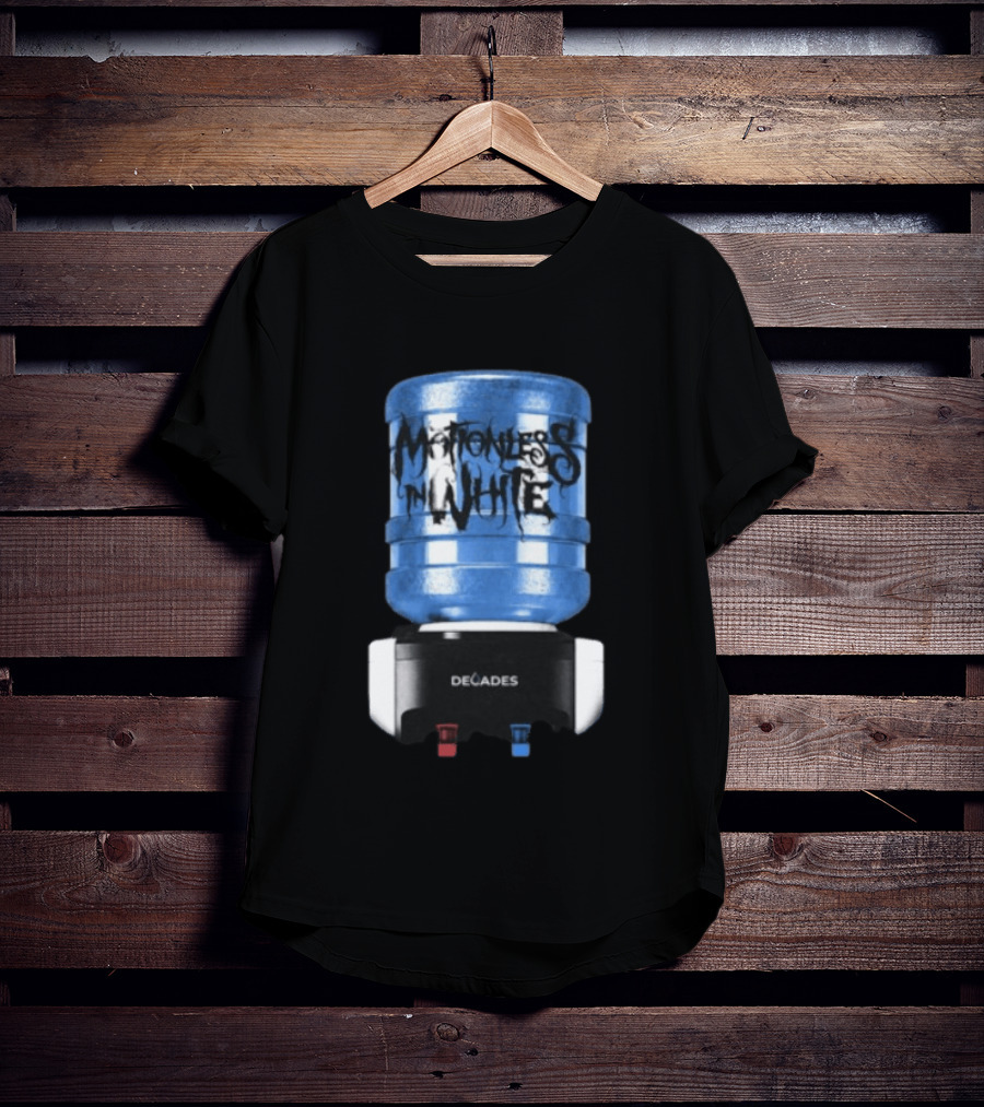 Motionless In White Coworker Band Of The Year Blue Water Cooler Decades T-Shirt