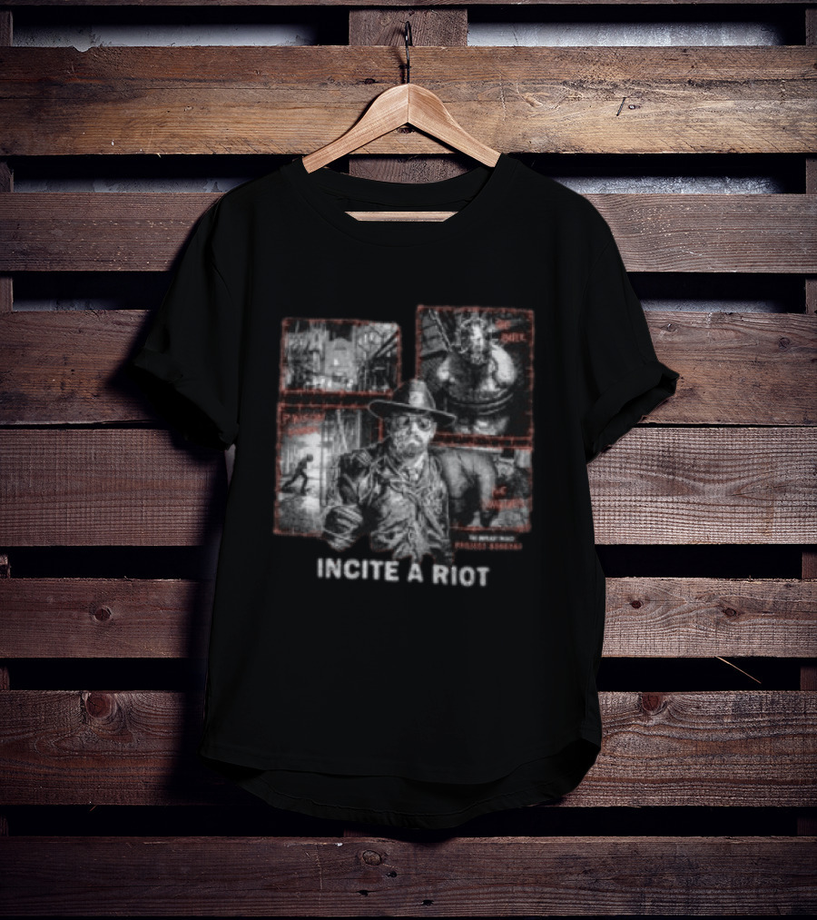 Red Barrels Outlast Incite A Riot Horror Game T-Shirt