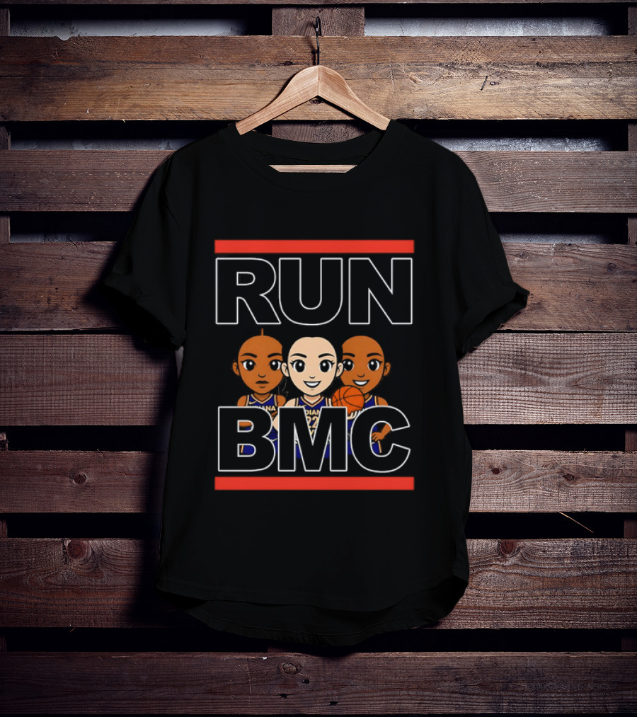 Run BMC Indiana Fever WNBA Trio T-Shirt