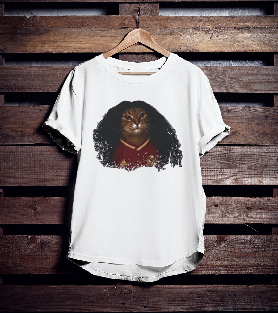 Caturella 24 Cat With Hair In Spain Soccer Jersey T-Shirt
