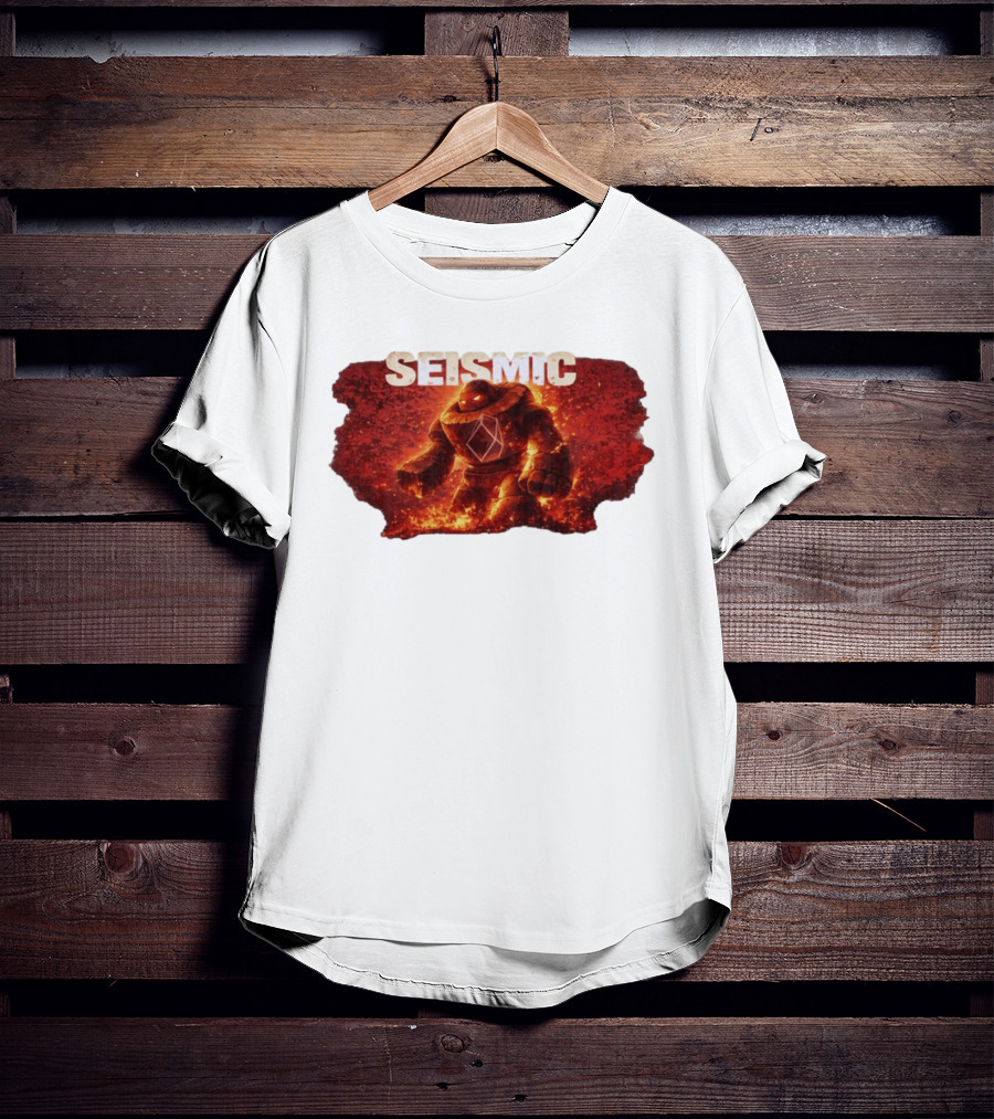 Seismic Magnitude Lava Golem Erupts With Power T-Shirt