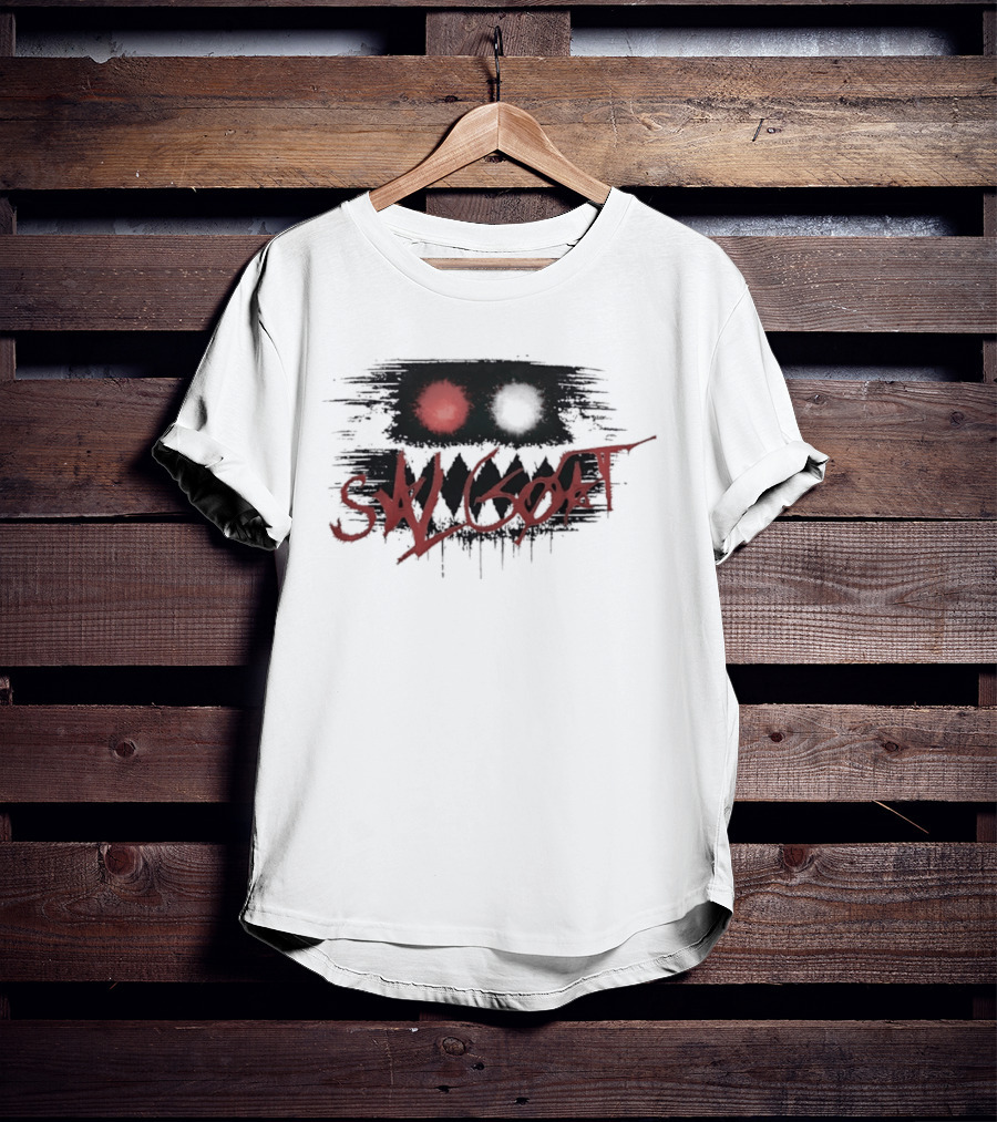 SK Goat Distressed Streetwear Urban Edgy Graffiti T-Shirt