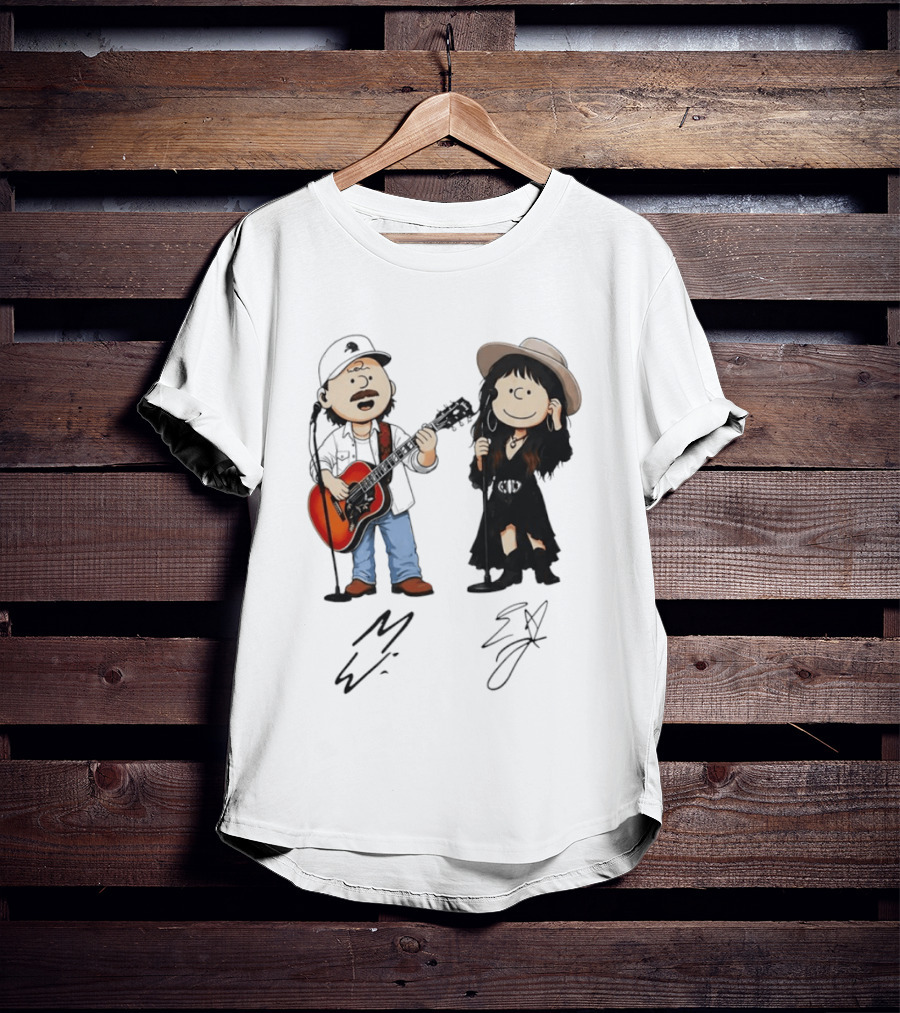 Morgan Wallen Lainey Wilson Peanuts Guitar Country Music T-Shirt