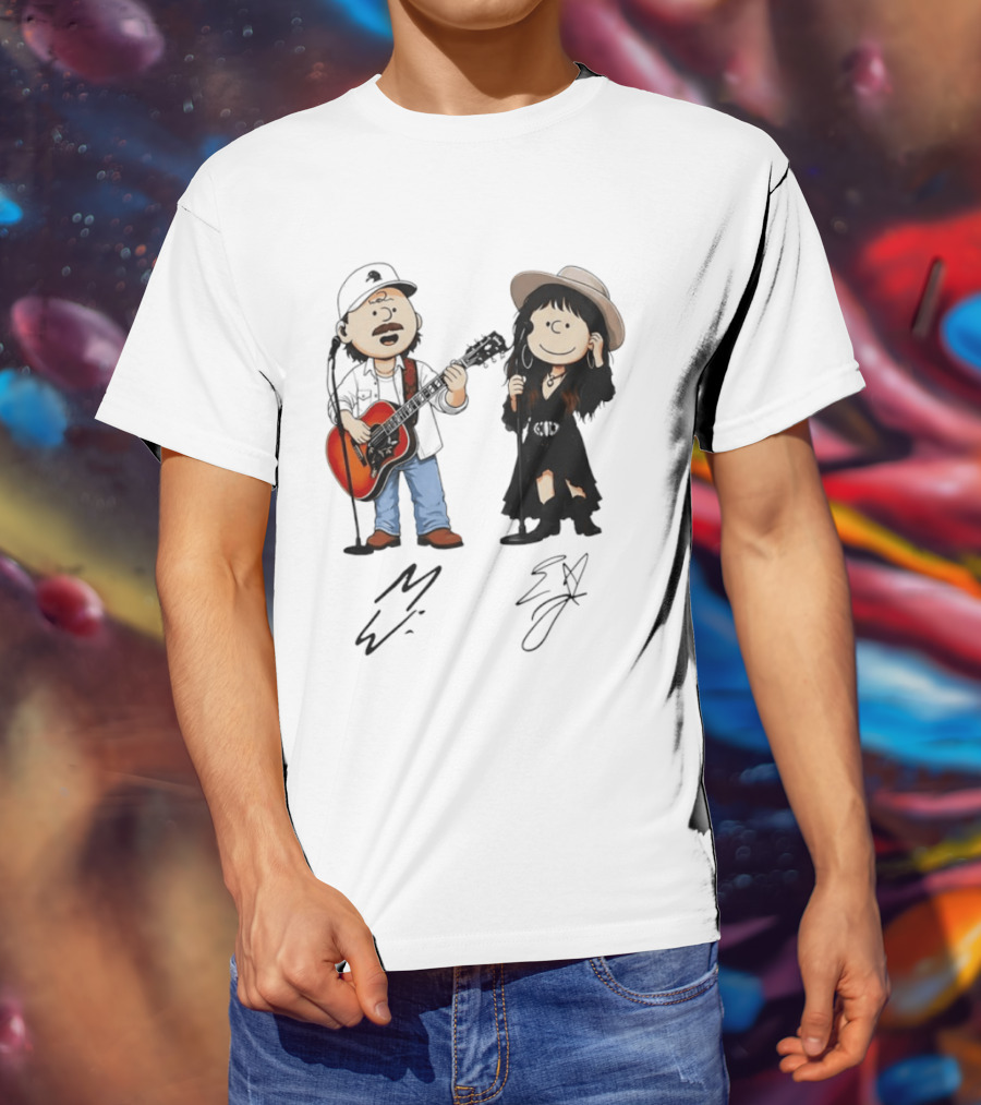 Morgan Wallen Lainey Wilson Peanuts Guitar Country Music T-Shirt
