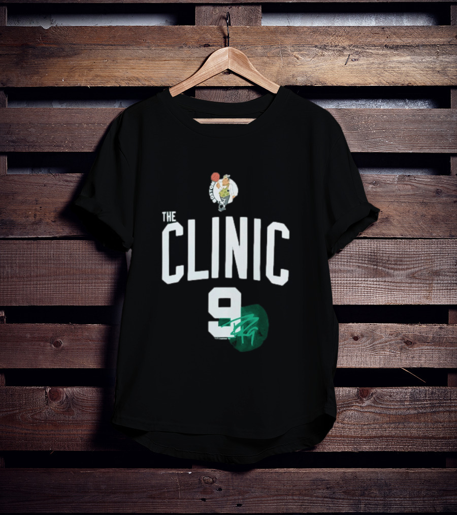 Boston Celtics The Clinic 9 Rajon Rondo Signature T-Shirt