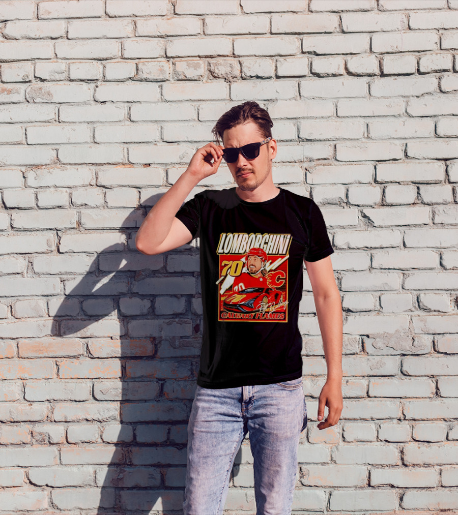 Lomborghini Ryan Lomberg 70 Calgary Flames T-Shirt