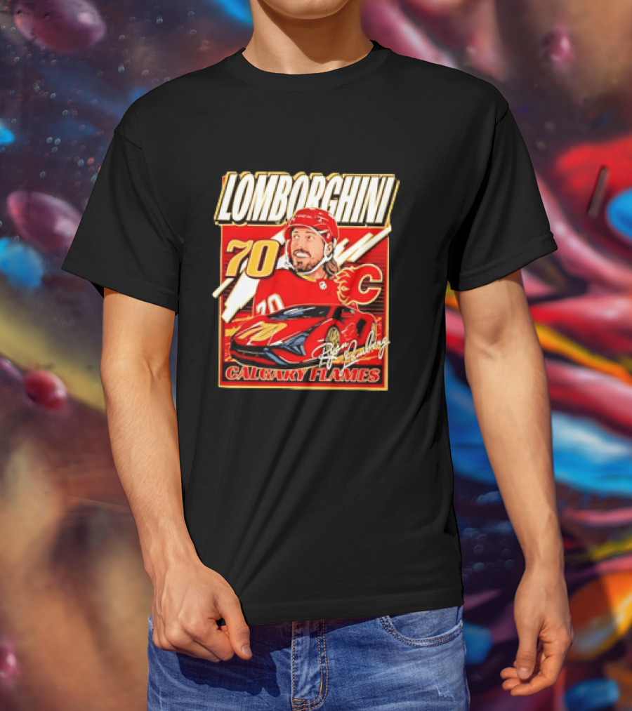 Lomborghini Ryan Lomberg 70 Calgary Flames T-Shirt