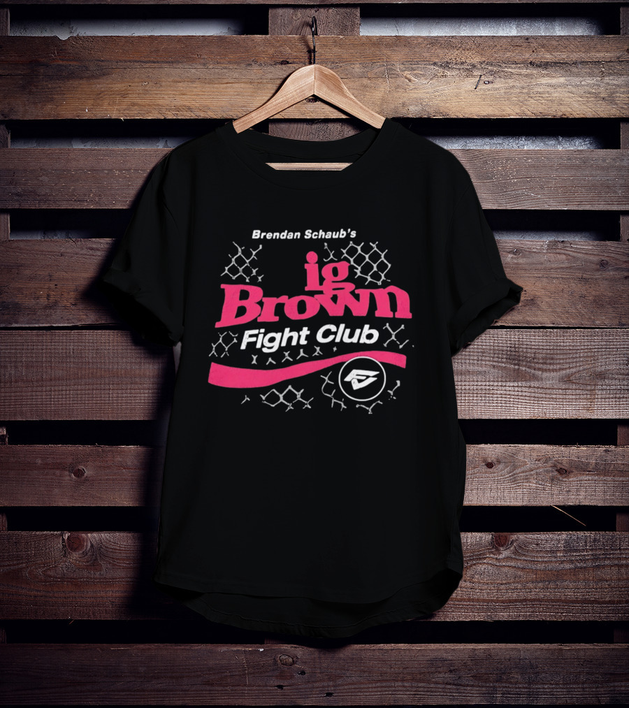 Brendan Schaub Big Brown Fight Club Fist T-Shirt