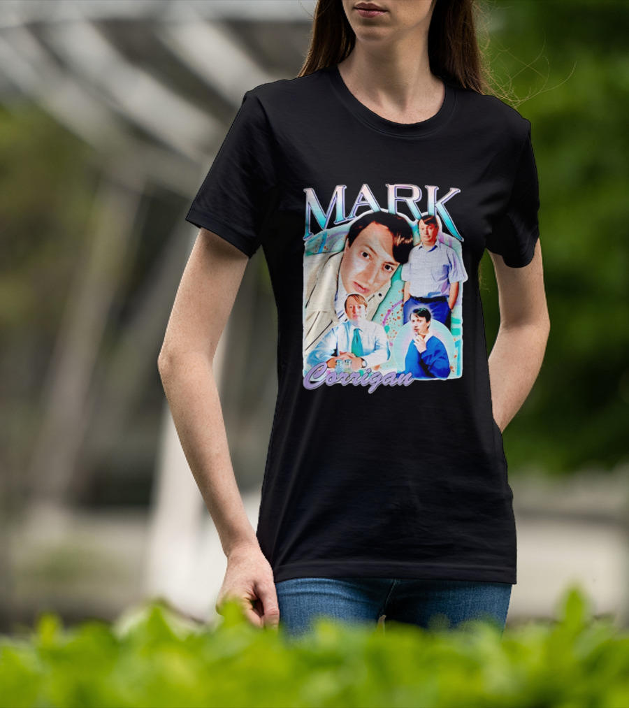 Mark Corrigan Peep Show Character Collage T-Shirt