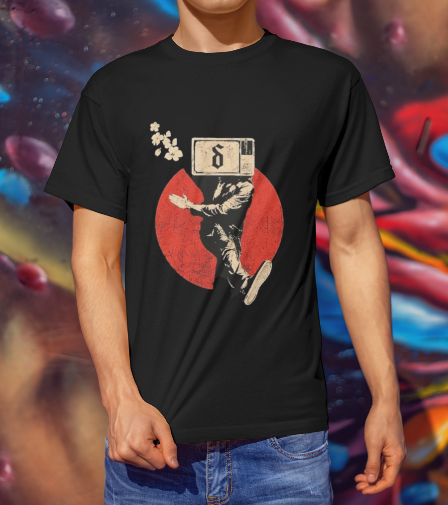 Shinedown Dance Kid Dance Act II 2026 Tour Television Head T-Shirt