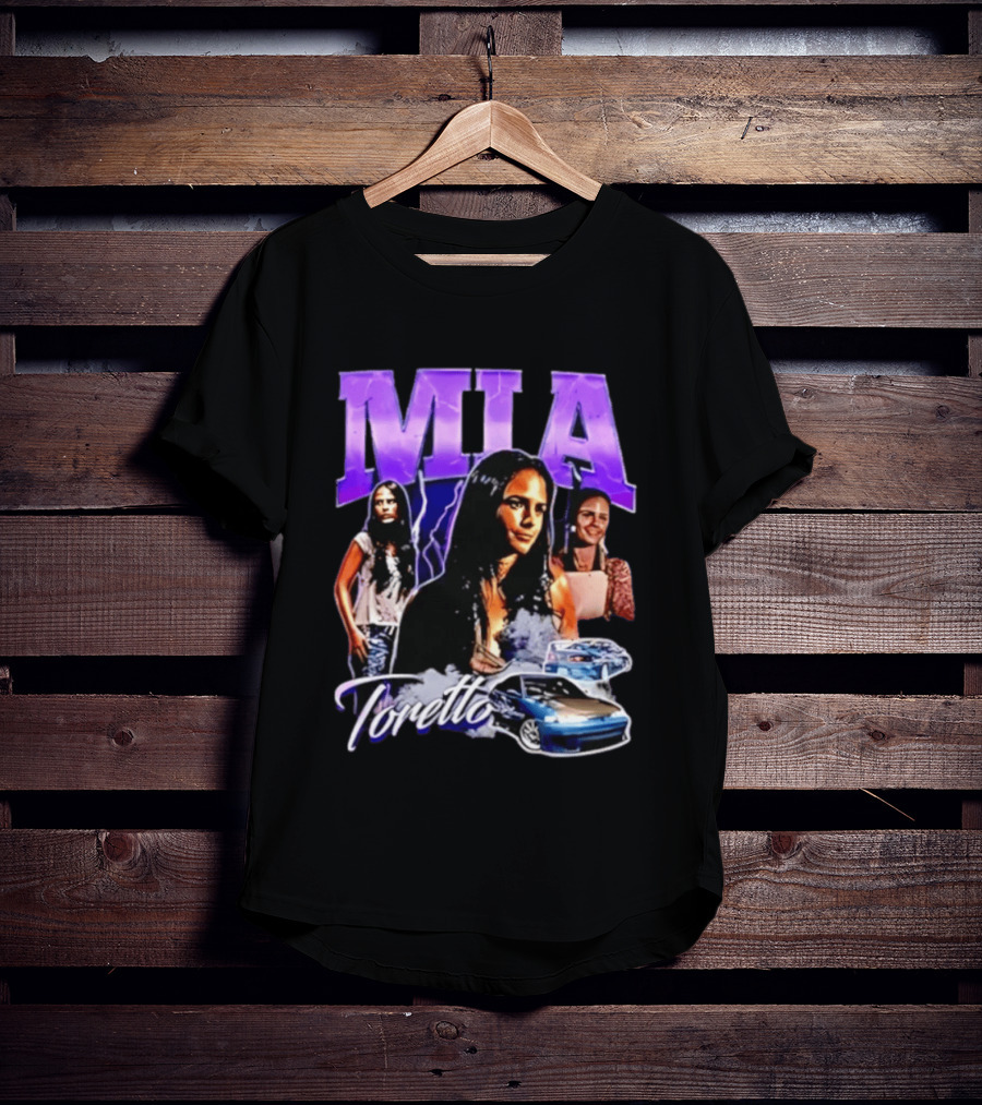 Mia Toretto Fast And Furious Movie Character Car Scene T-Shirt