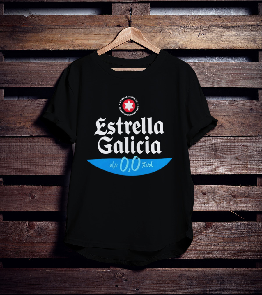 Estrella Galicia 0.0% Alc Alcohol Free T-Shirt