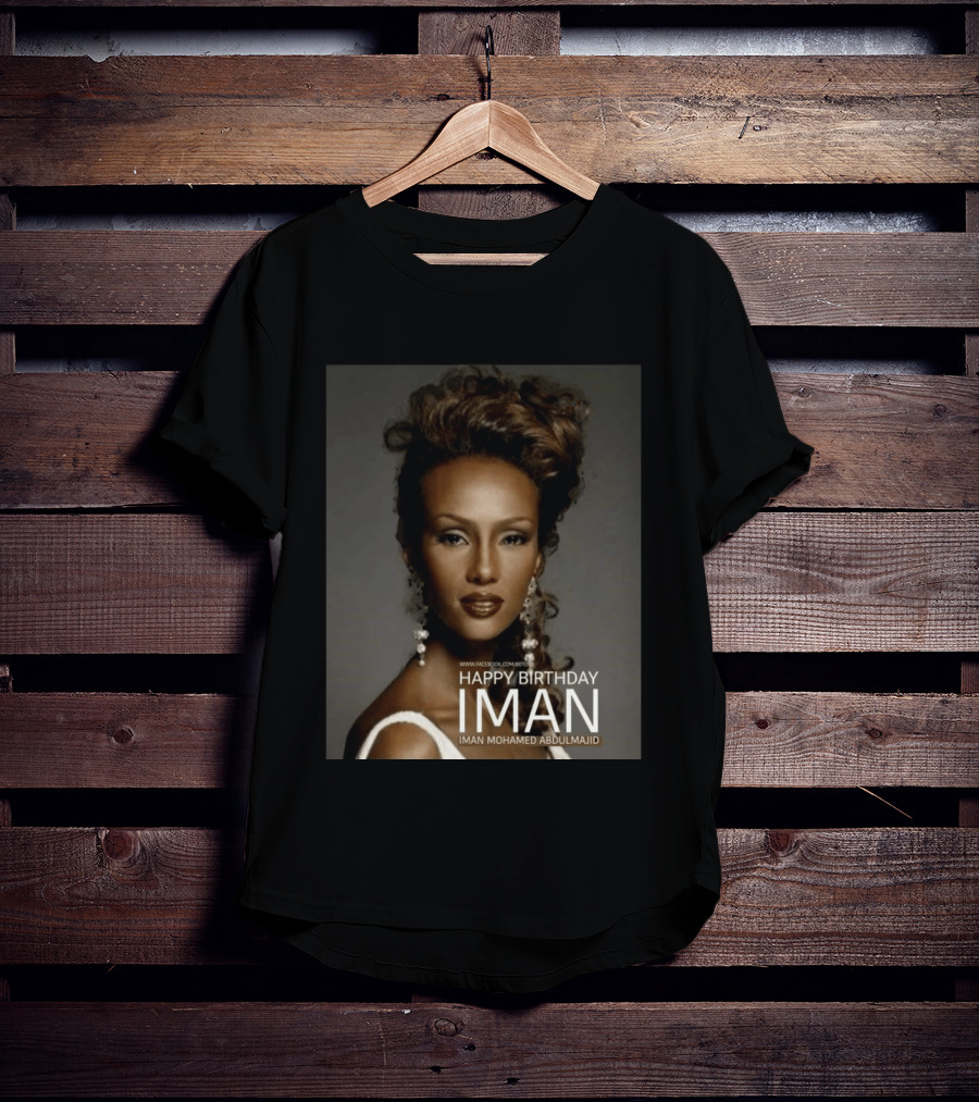 Happy Birthday Iman Mohamed Abdulmajid Celebration T-Shirt