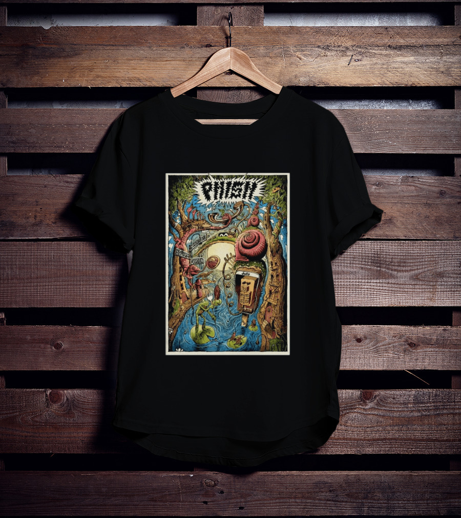 Phish July 24 29 2026 Madison Square Garden New York With Surreal Nature T-Shirt