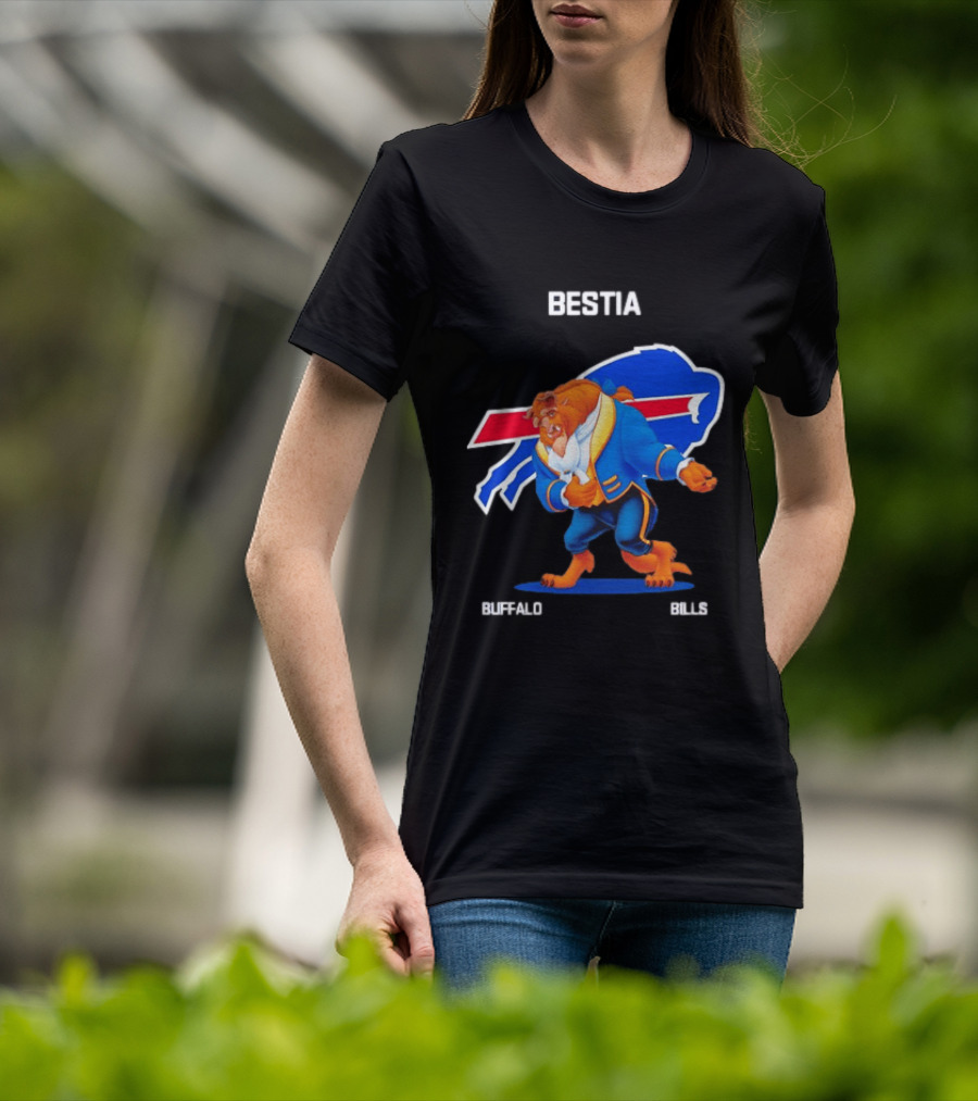 Buffalo Bills Beastia Cartoon T-Shirt