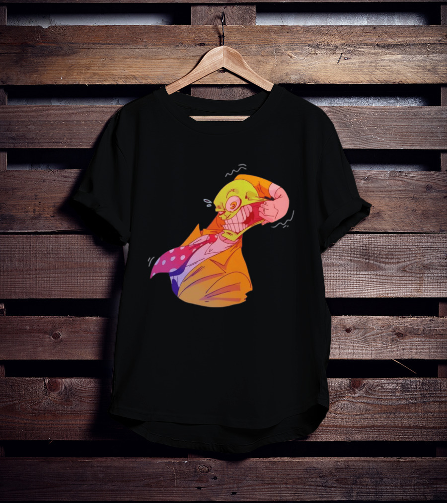 The Mask Dark Horse Comics Face Stretch Iconic Character Pose T-Shirt