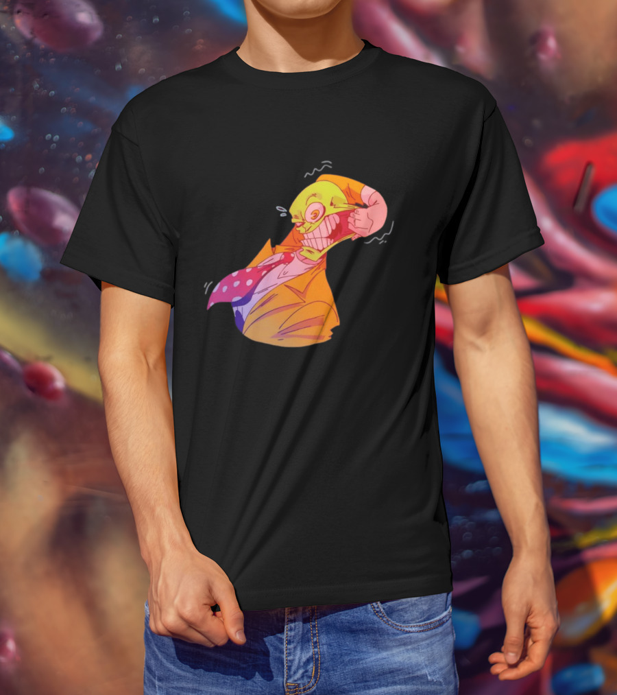 The Mask Dark Horse Comics Face Stretch Iconic Character Pose T-Shirt