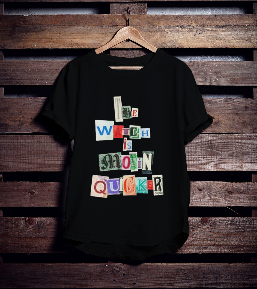 The Is Moin Quicker Collage T-Shirt
