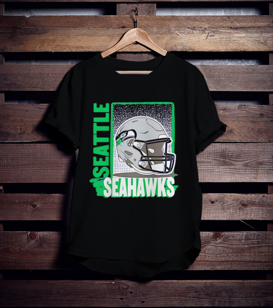 Seattle Seahawks Helmet NFL Football Team Gear T-Shirt