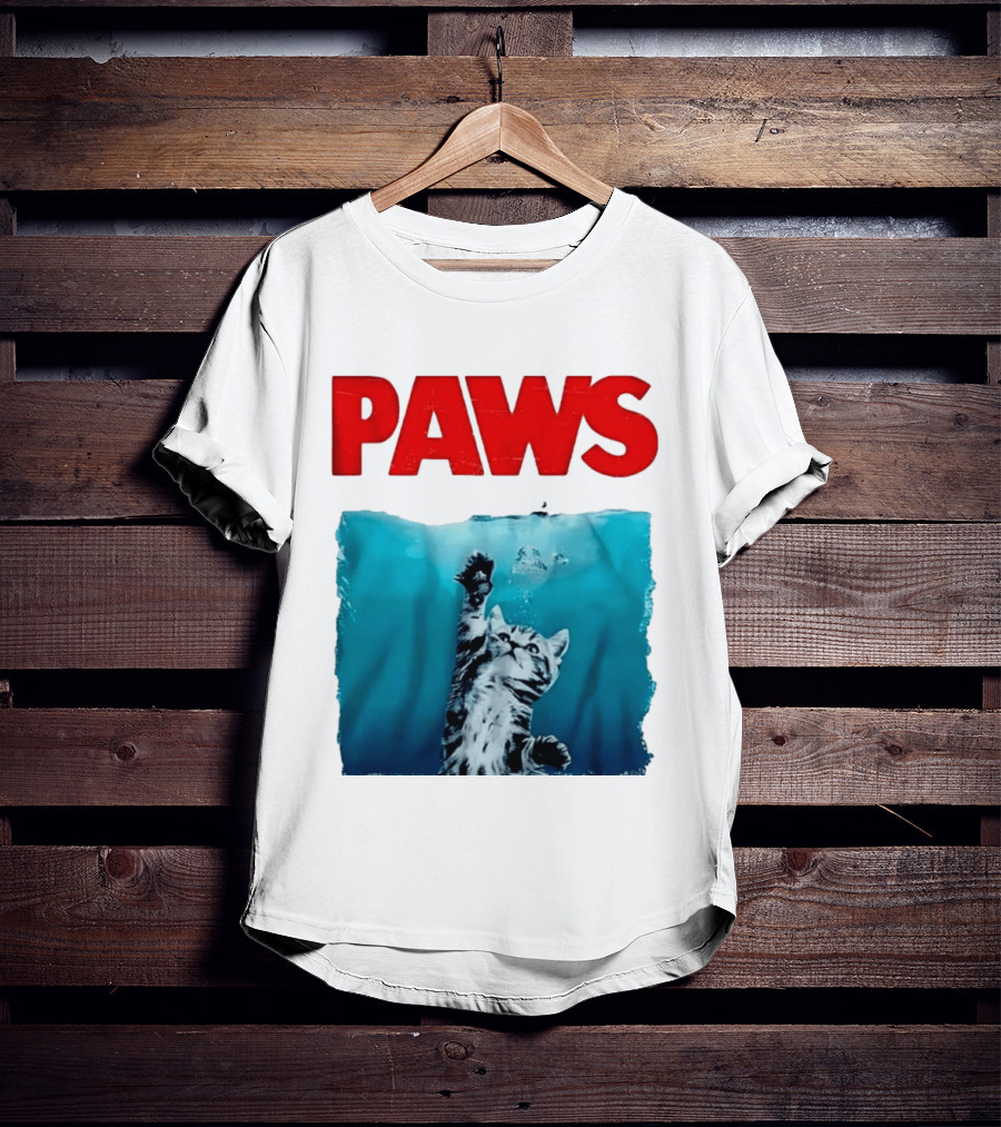 PAWS Cat Kitten Jaws T-Shirt