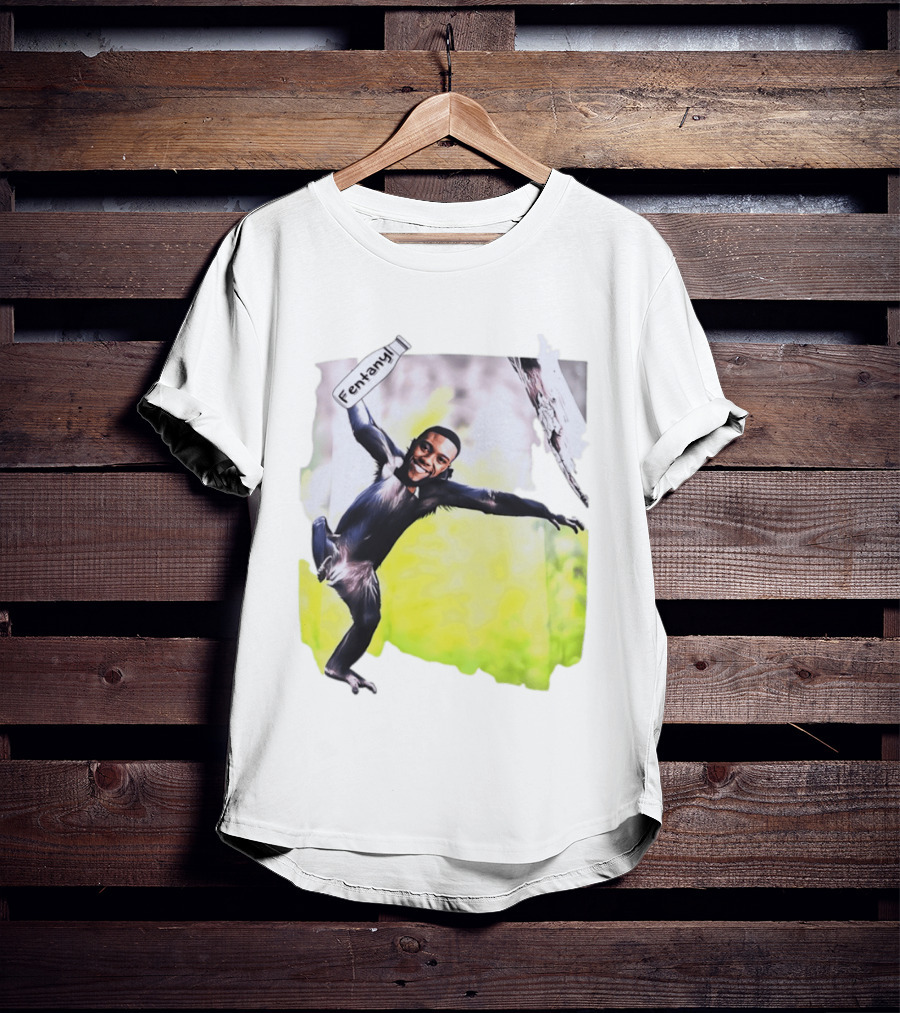 Chadwick Boseman Fentanyl Monkey T-Shirt