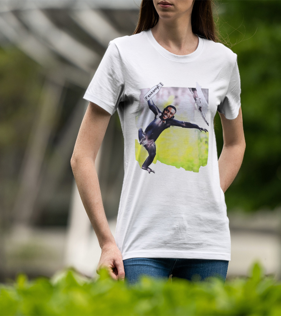 Chadwick Boseman Fentanyl Monkey T-Shirt
