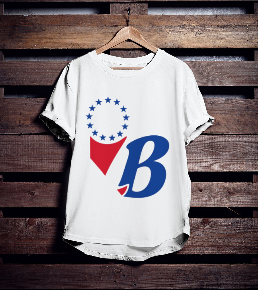 Chinatown Market Store Let Brotherly Love Philadelphia B Icon Circle Stars T-Shirt