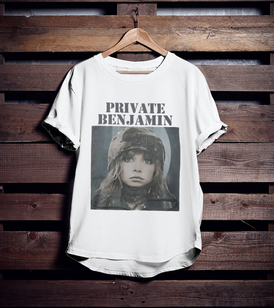 Private Benjamin Goldie Hawn 1980s Movie Iconic Military T-Shirt