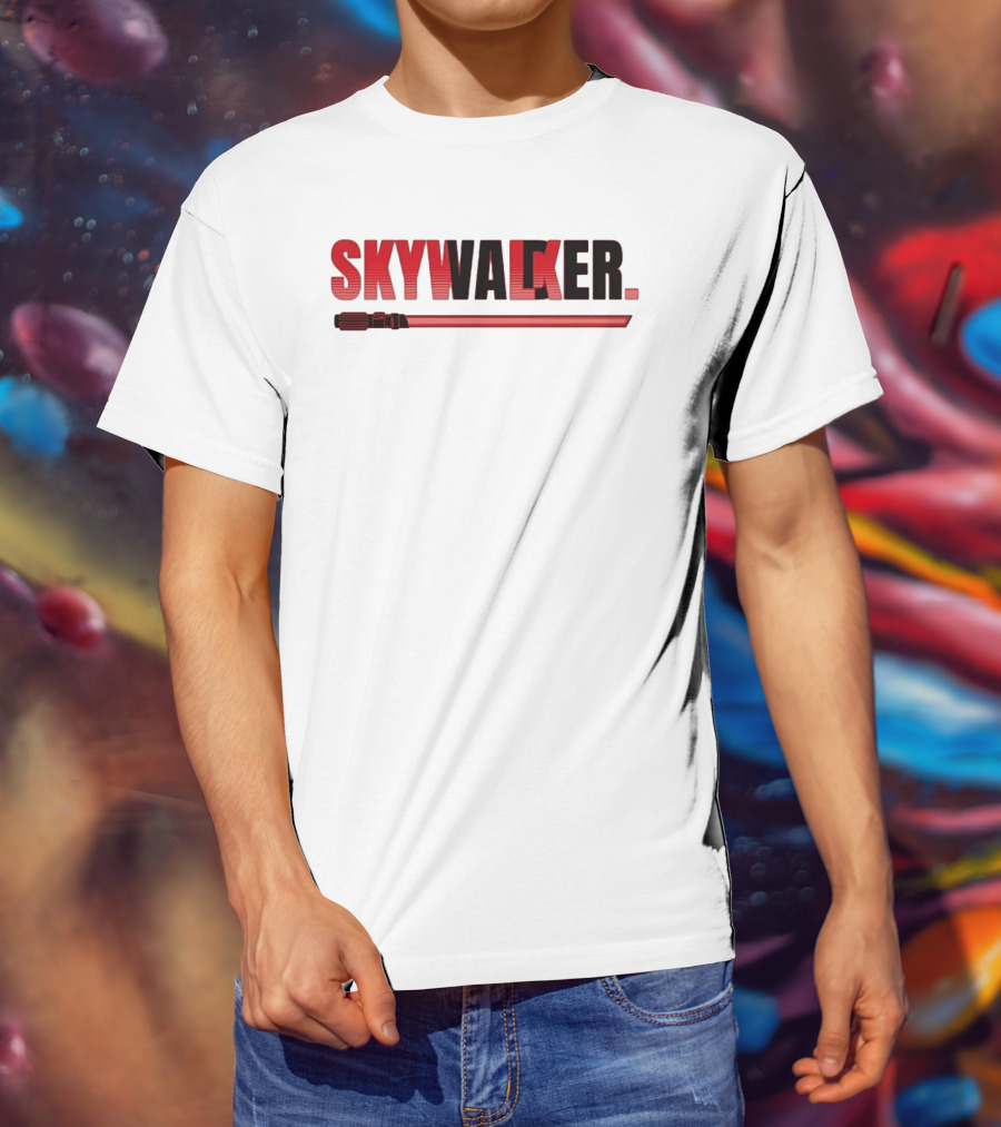 Skywalker Star Wars Lightsaber Jedi Sith Sith Lightsaber T-Shirt