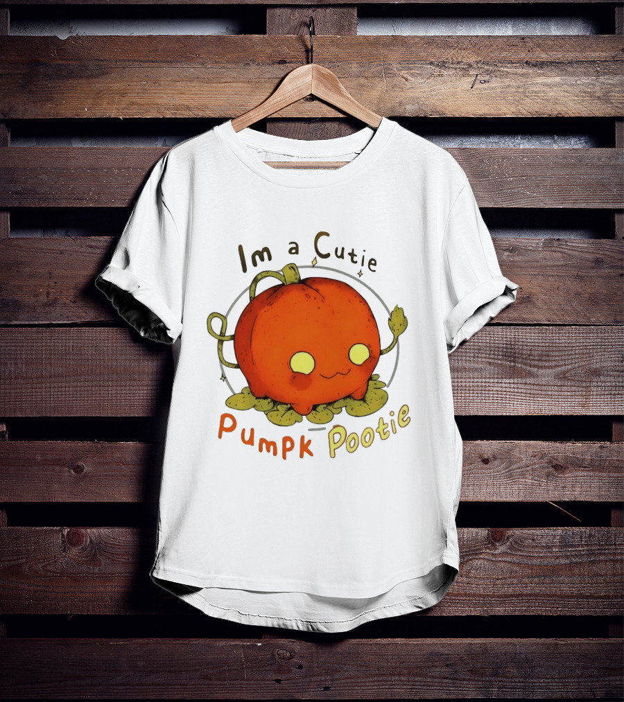 Im A Cutie Pumpk Pootie Pumpkin T-Shirt