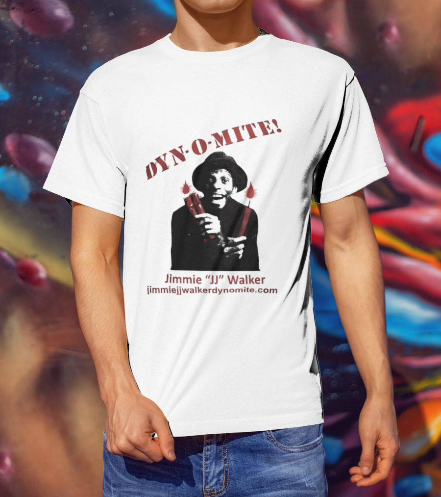 Jimmie JJ Walker Dyn O Mite Good Times 70s TV Retro Fan Collectible T-Shirt