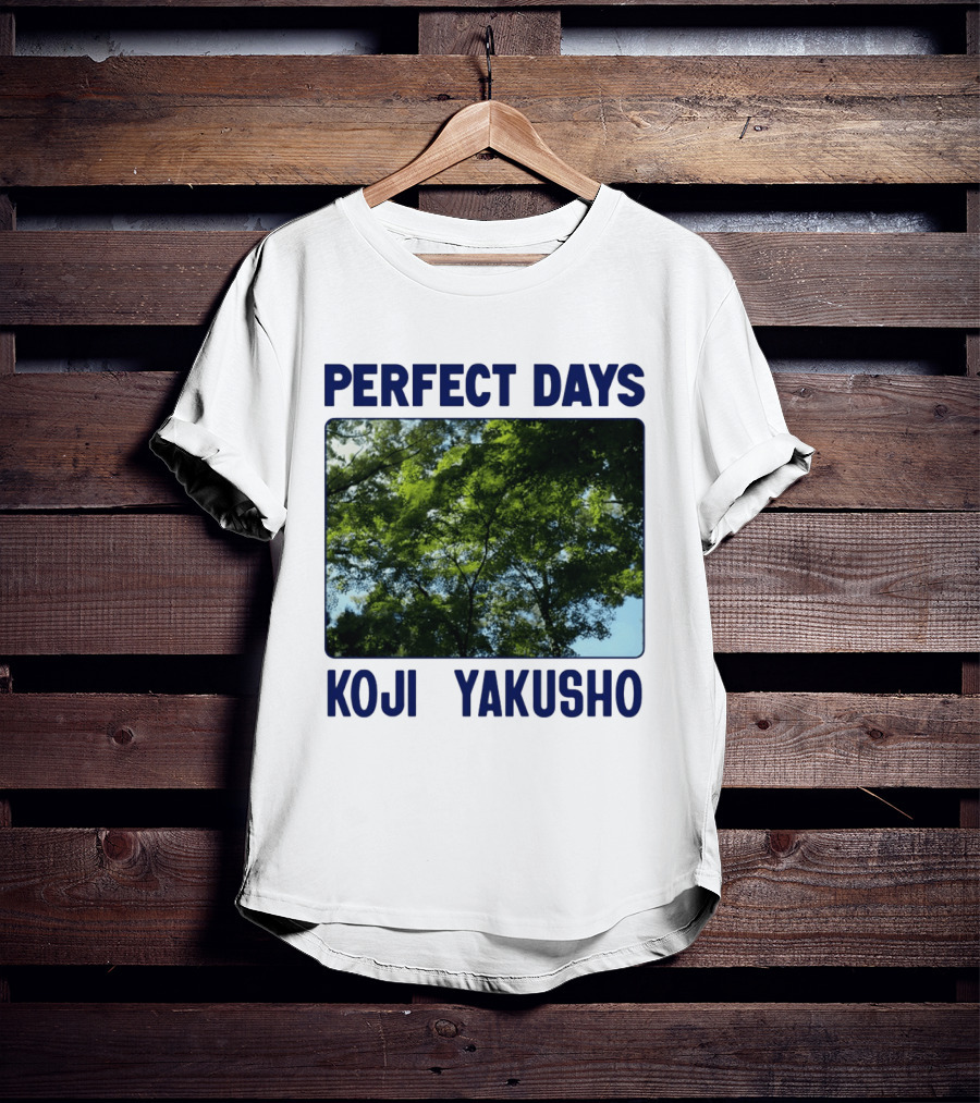 Perfect Days Koji Yakusho Forest Scene T-Shirt