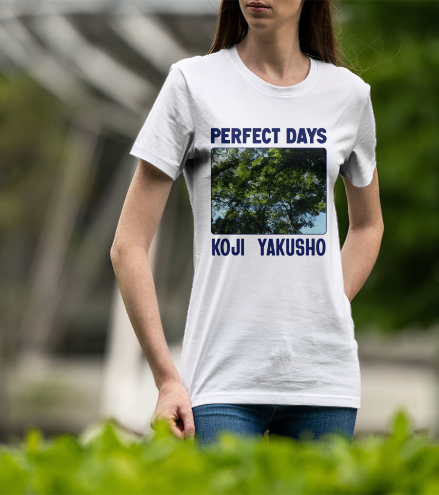 Perfect Days Koji Yakusho Forest Scene T-Shirt