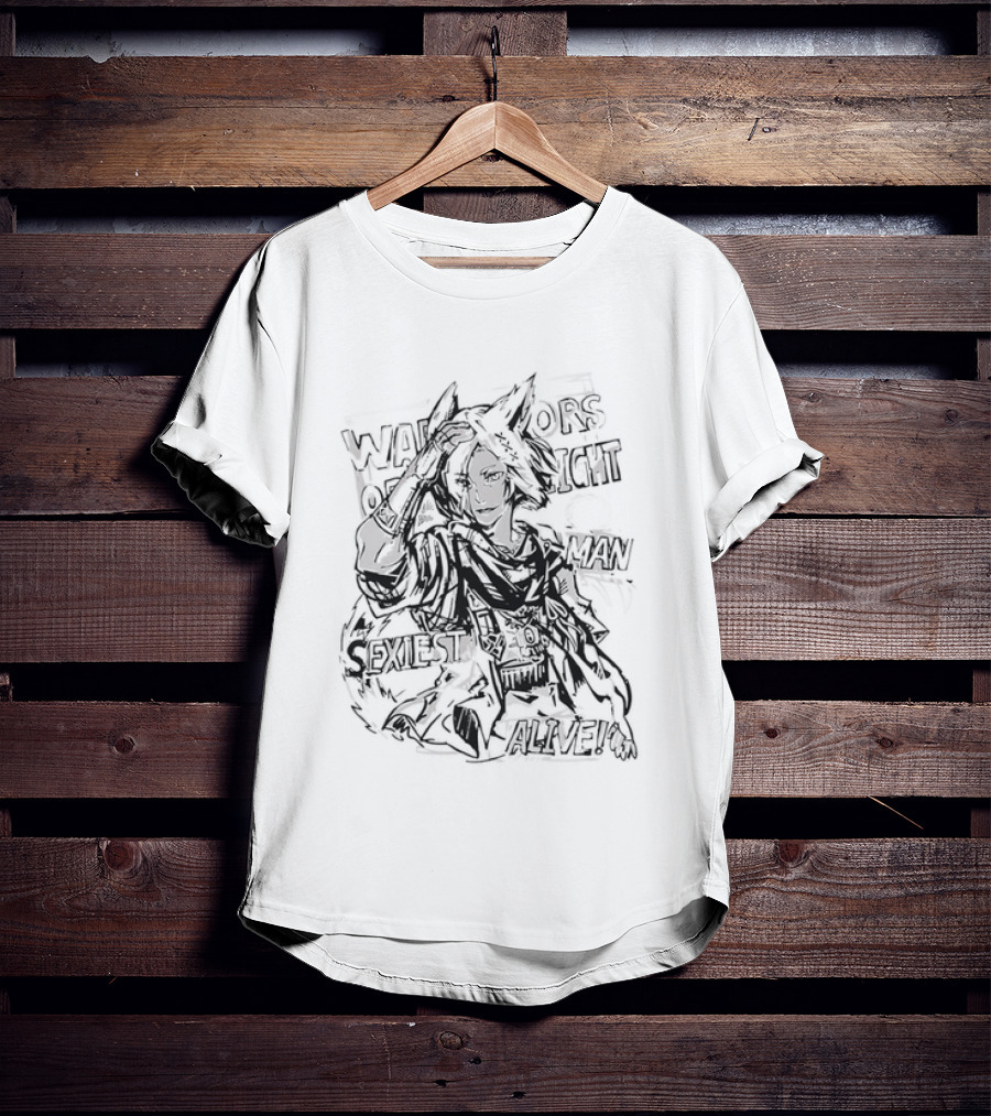 Warriors Of Light Man Sexiest Alive Final Fantasy XIV Gaming T-Shirt