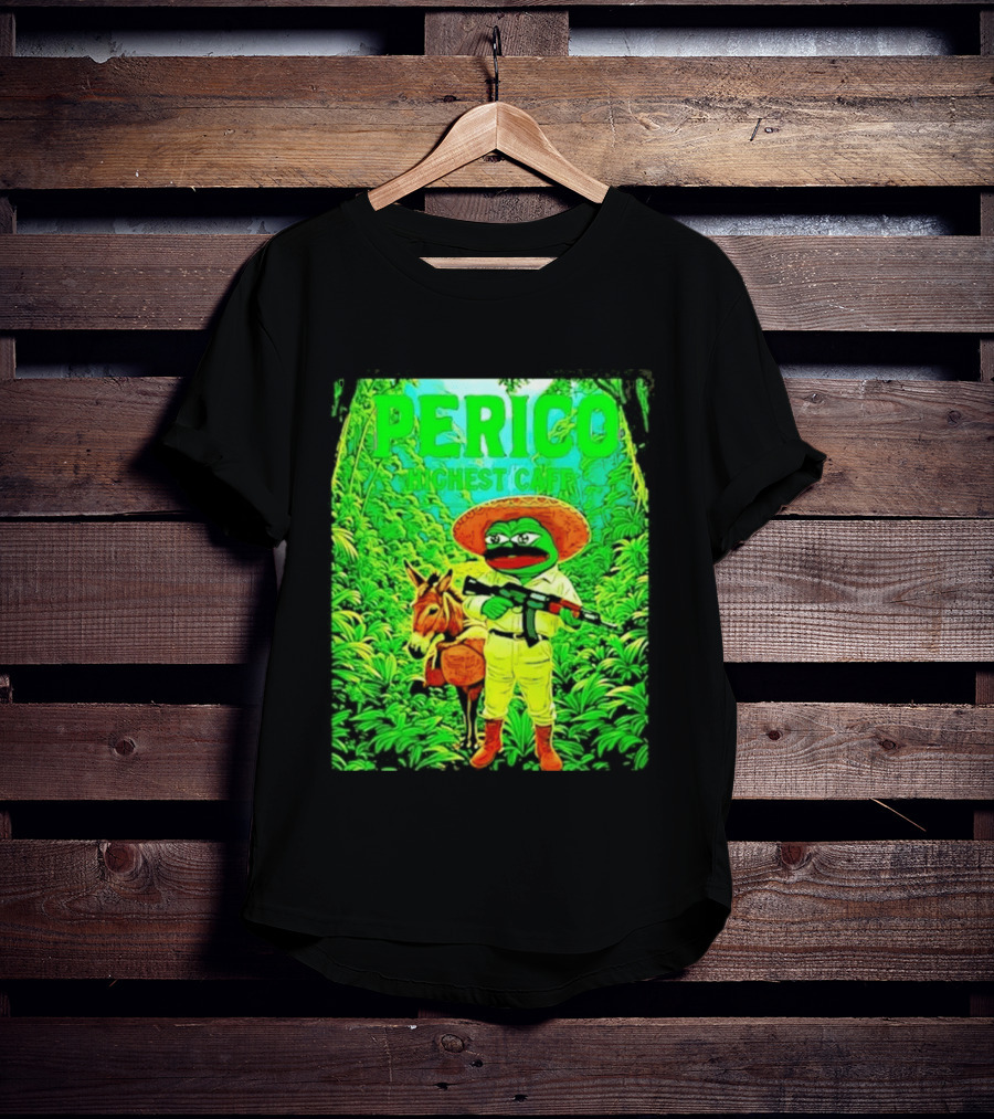 Perico Highest Caff Jungle Donkey Explorer T-Shirt