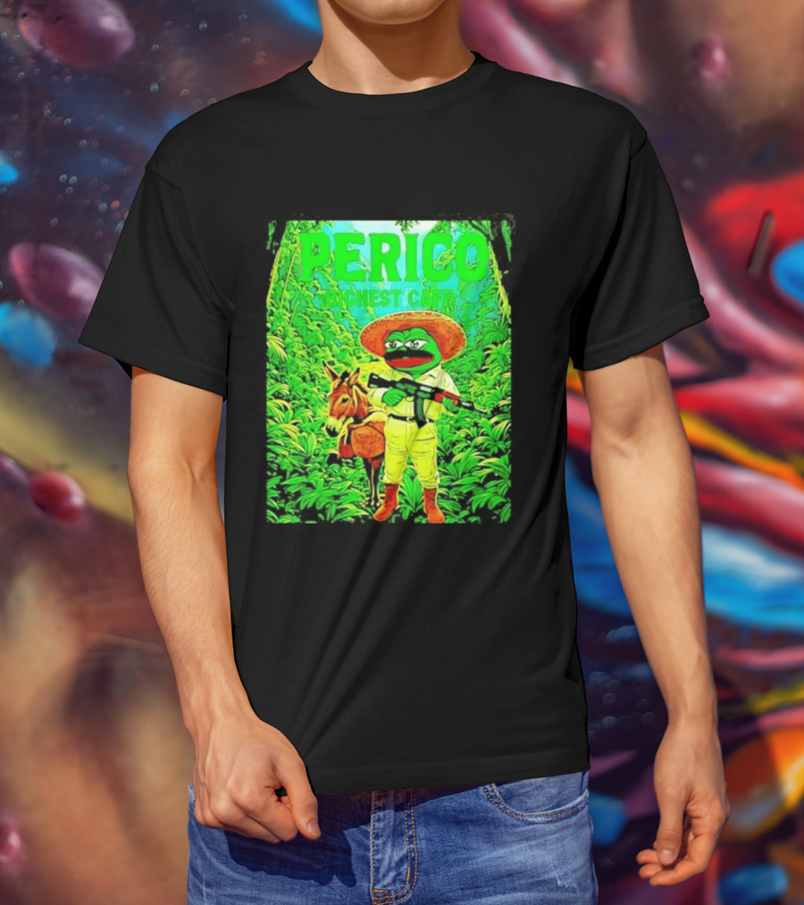 Perico Highest Caff Jungle Donkey Explorer T-Shirt