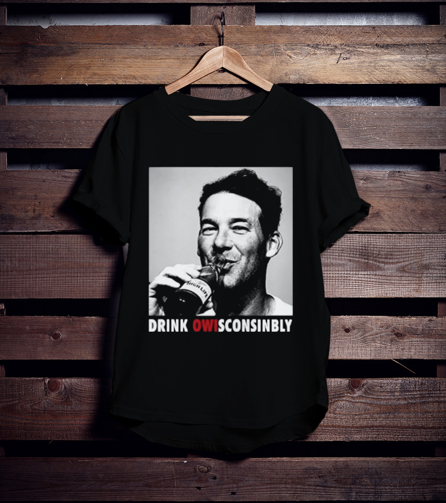 Tony Romo Drink OWIsconsinbly High Life T-Shirt