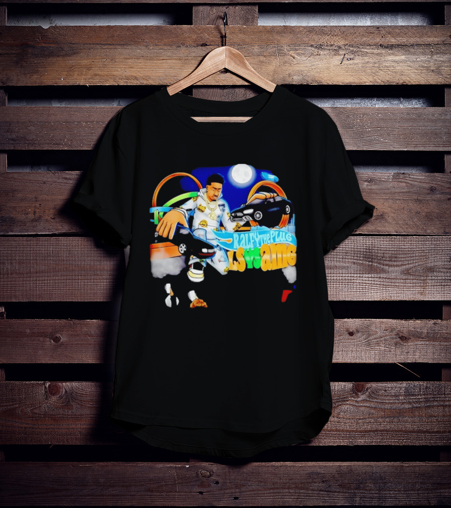 Ralfy The Plug LS Vs AMG Hot Wheels Racing Adventure With Street Style And Iconic Moonlit Scene T-Shirt