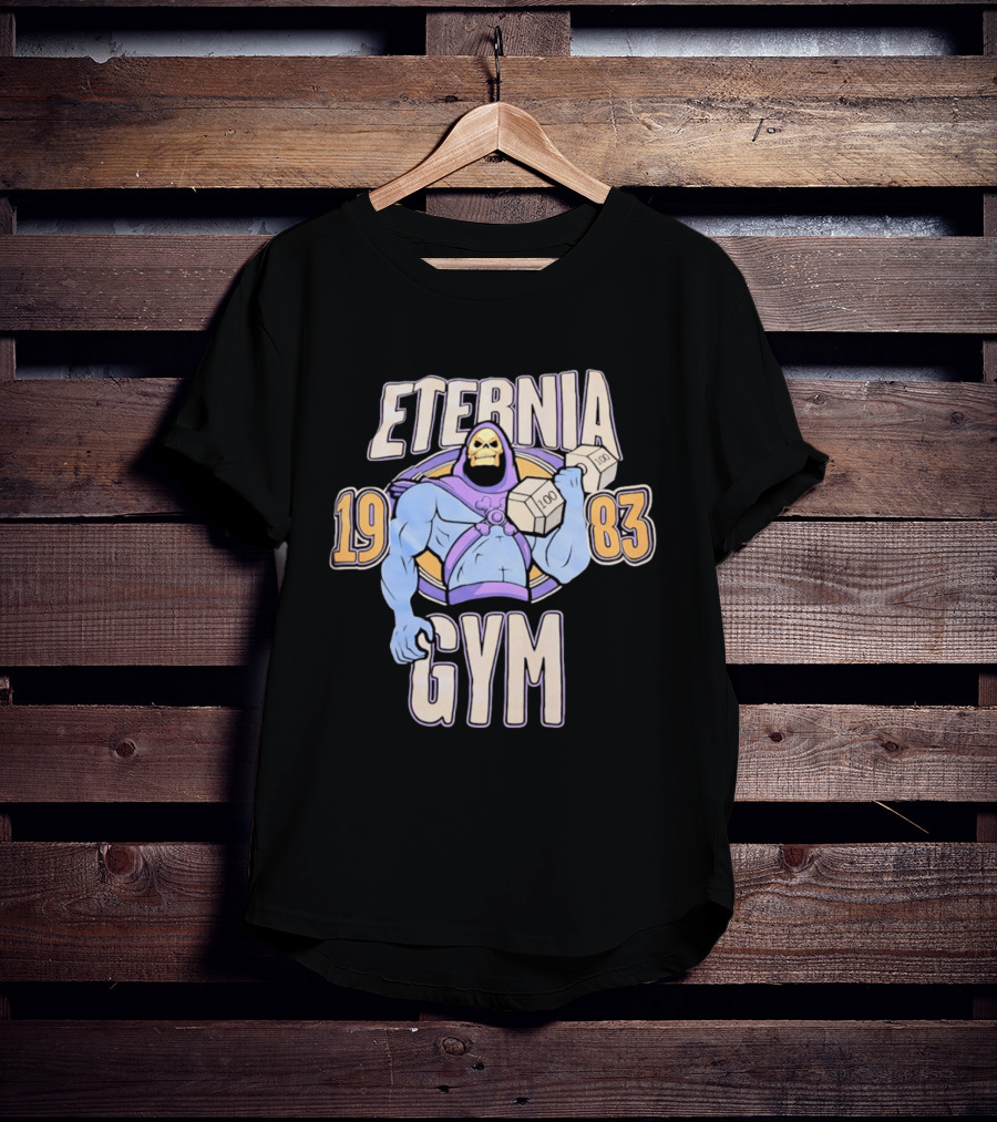 Eternia Gym 1983 Skeletor Masters Of The Universe T-Shirt