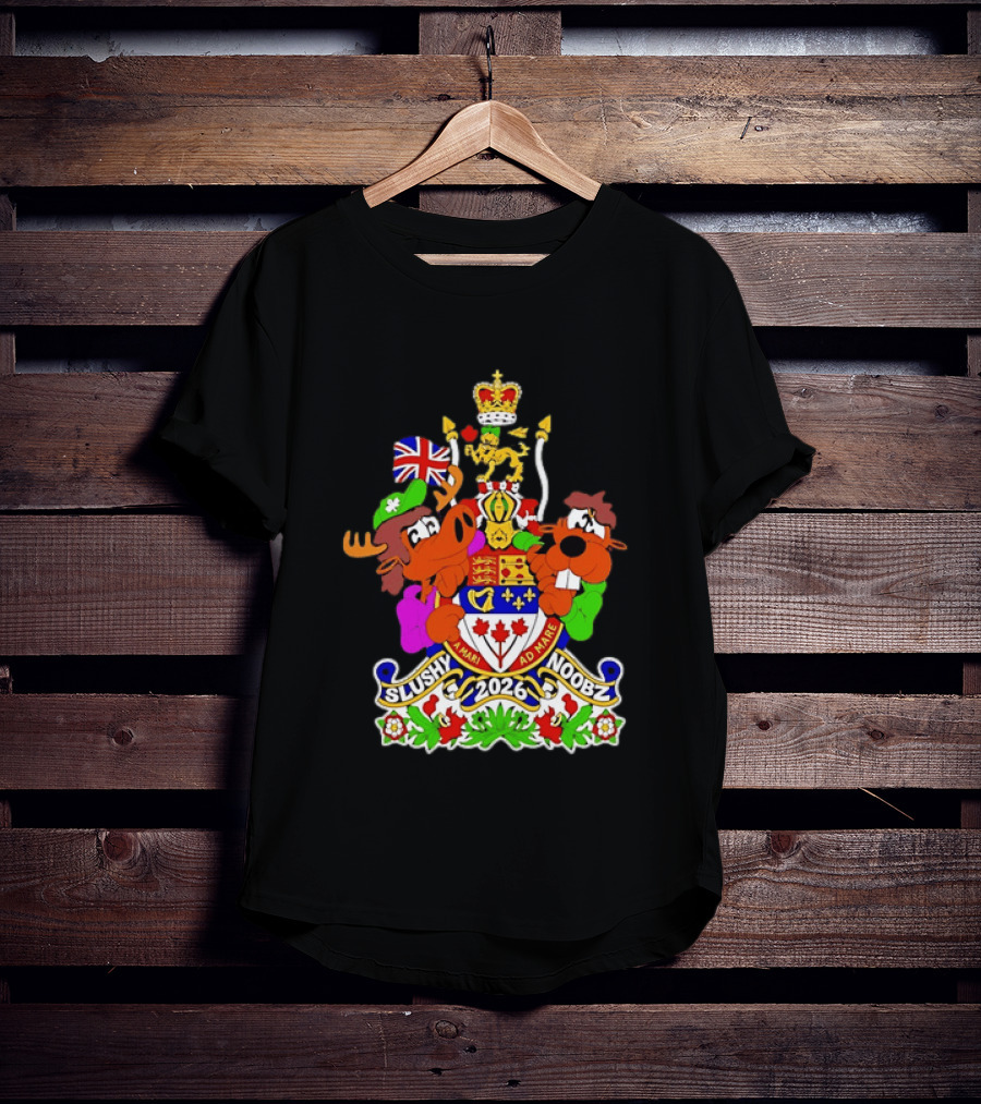 Slushy Noobz 2026 Coat Of Arms A Mari Ad Mare Martin Hamzah T-Shirt