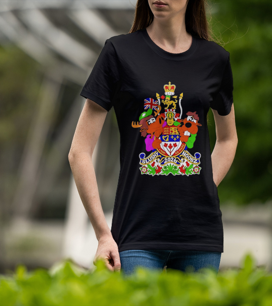 Slushy Noobz 2026 Coat Of Arms A Mari Ad Mare Martin Hamzah T-Shirt