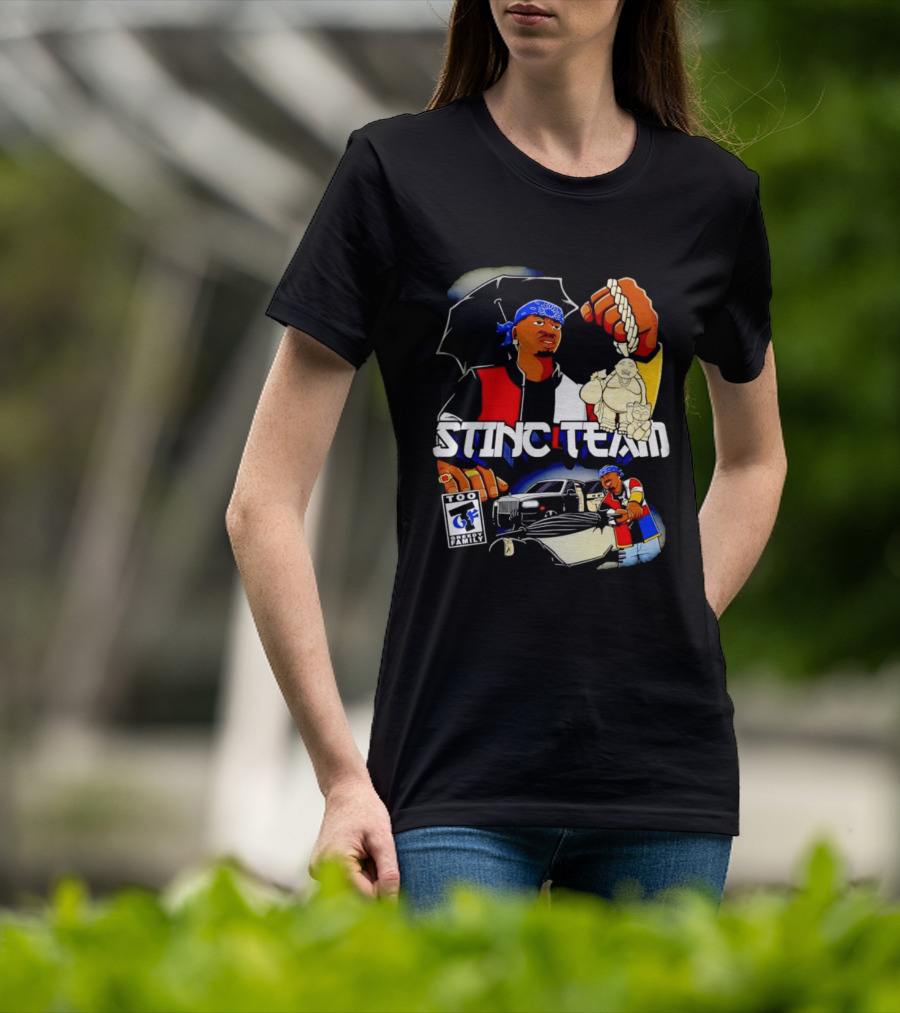 Stinc Team Too Greedy Family Urban Streetwear T-Shirt