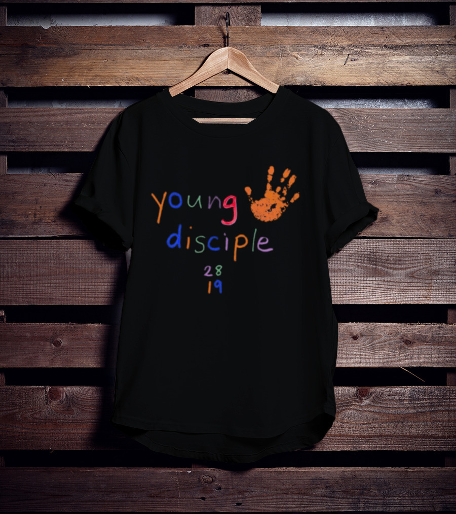 Young Disciple 2819 Handprint Colorful T-Shirt