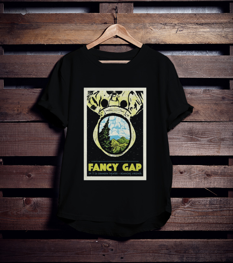 Fancy Gap 09 17 26 Grandin Theater Roanoke Virginia T-Shirt