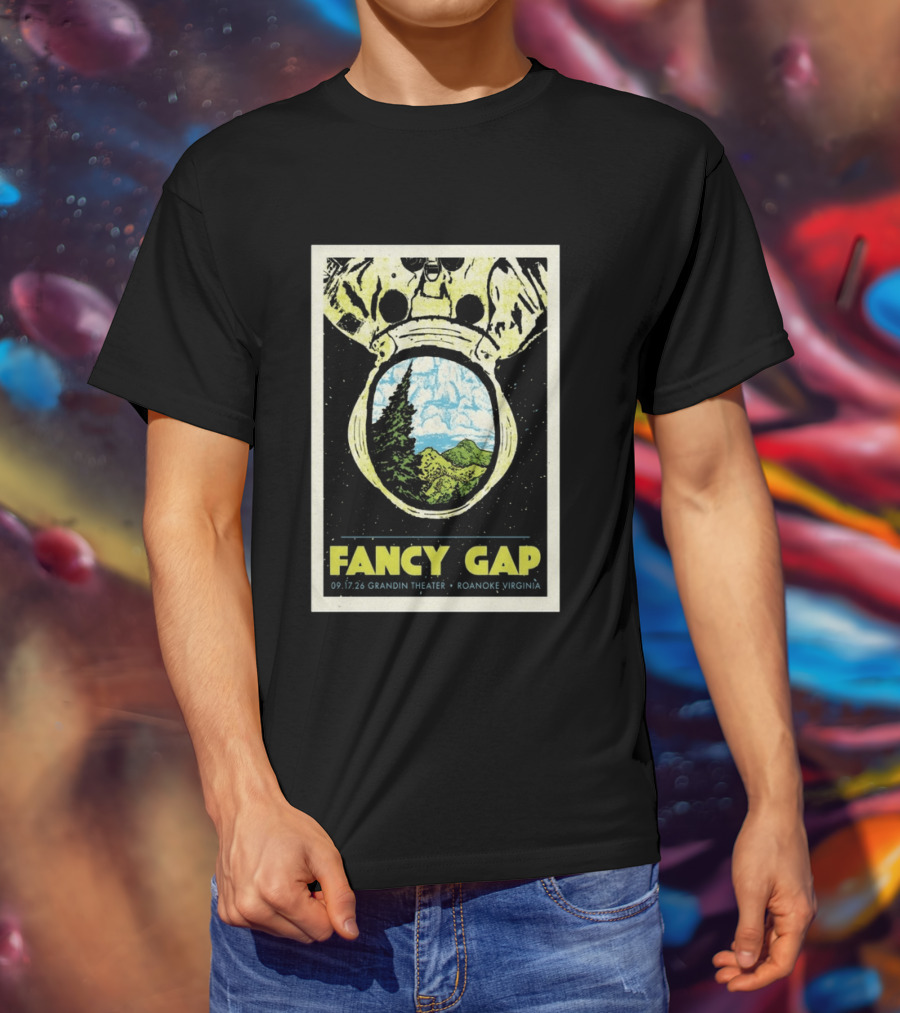 Fancy Gap 09 17 26 Grandin Theater Roanoke Virginia T-Shirt