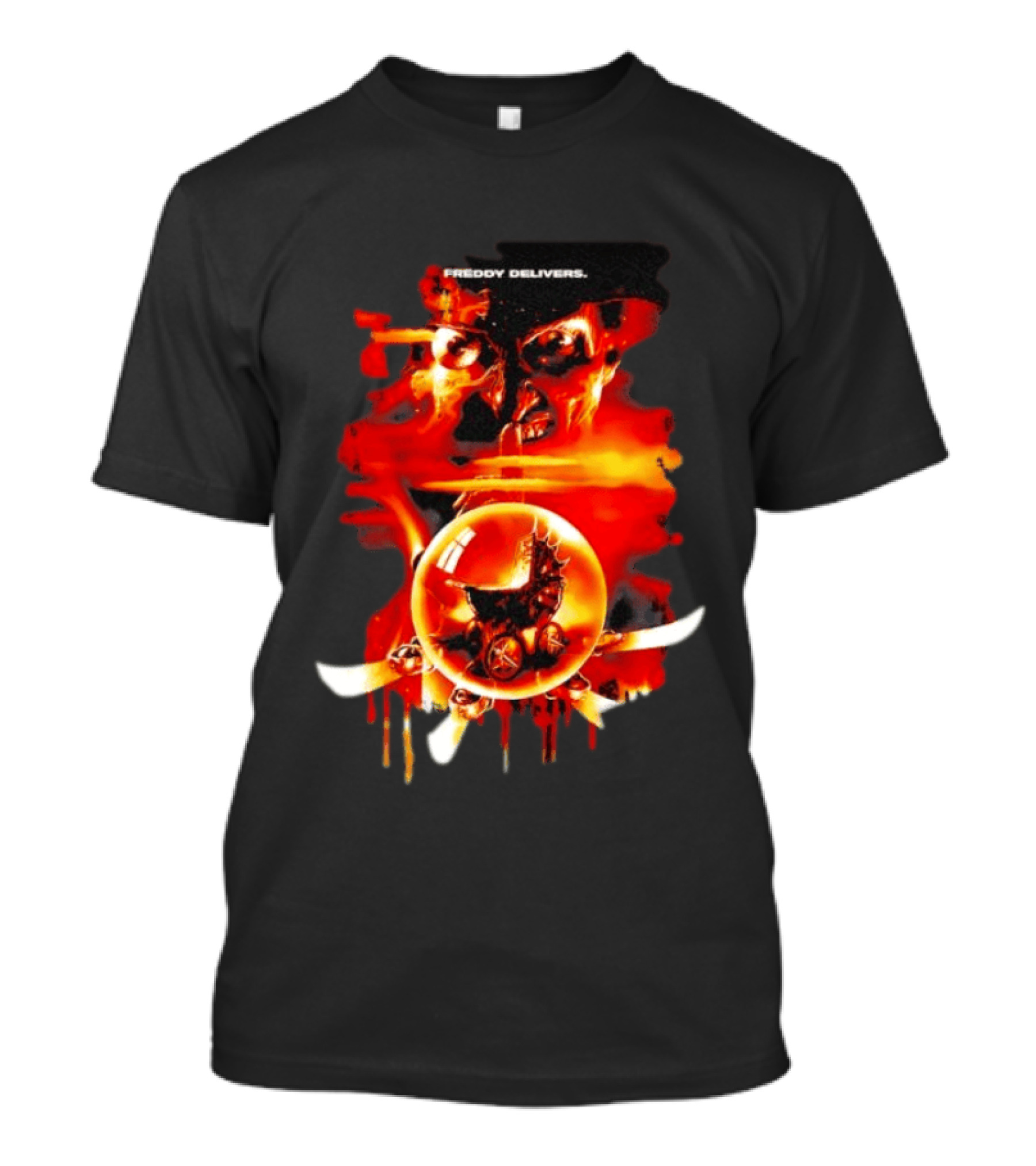 Freddy Krueger A Nightmare On Elm Street The Dream Child Freddy Delivers T-Shirt