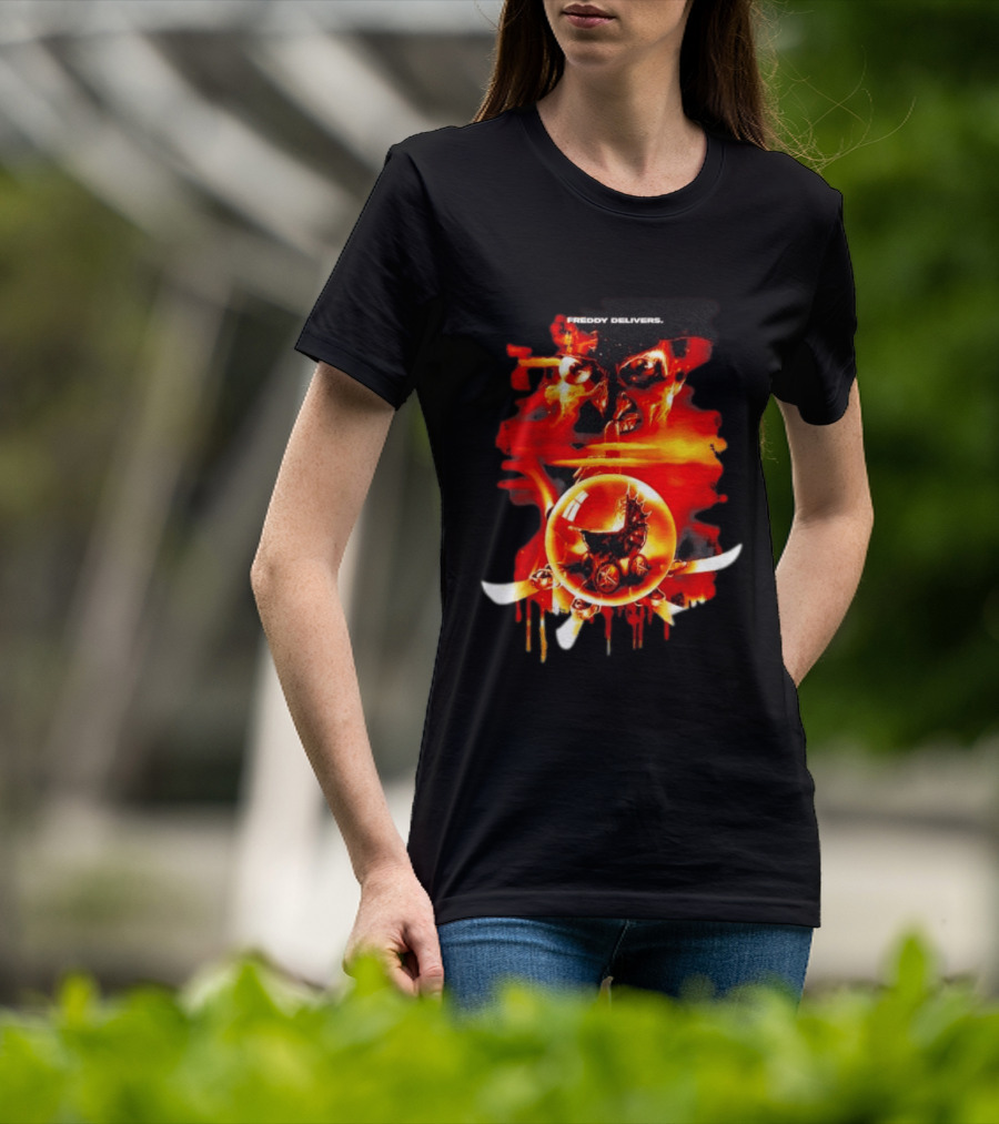 Freddy Krueger A Nightmare On Elm Street The Dream Child Freddy Delivers T-Shirt