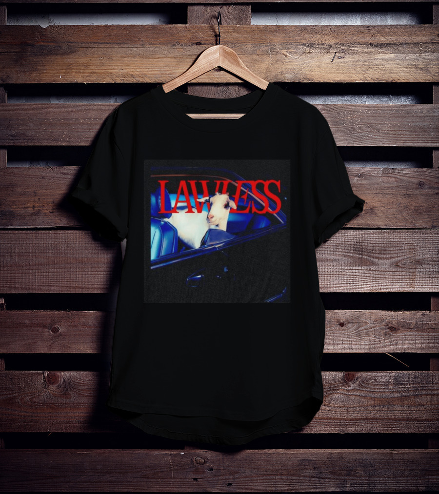 LAWLESS Goat In Car SB Driving T-Shirt